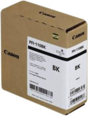 Canon Inktcartridge PFI-110 zwart