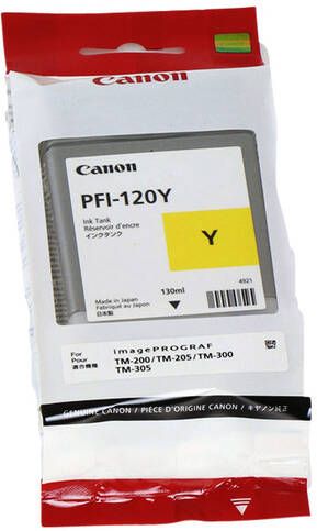 Canon Inktcartridge PFI-120 geel