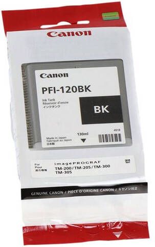 Canon Inktcartridge PFI-120 zwart