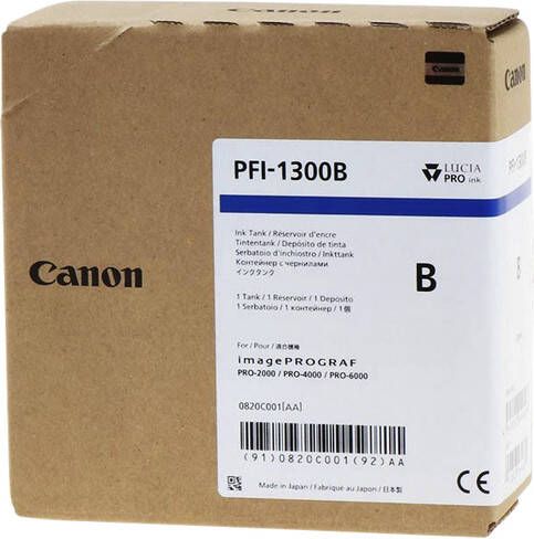 Canon Inktcartridge PFI-1300 blauw