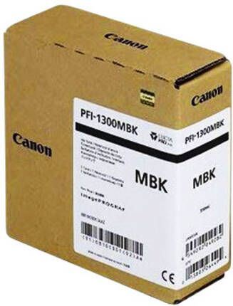 Canon Inktcartridge PFI-1300 mat zwart