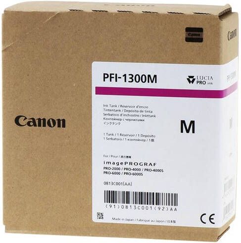 Canon Inktcartridge PFI-1300 rood