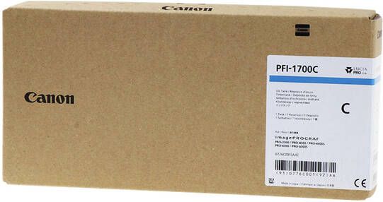 Canon Inktcartridge PFI-1700 blauw