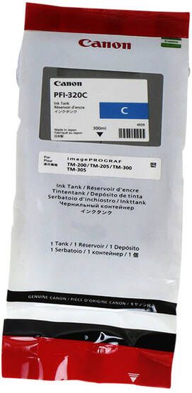 Canon Inktcartridge PFI-320 blauw