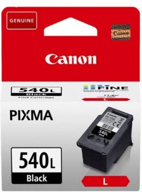 Canon inktcartridge PG-540XL EUR 600 pagina&apos;s OEM 5222B001 zwart