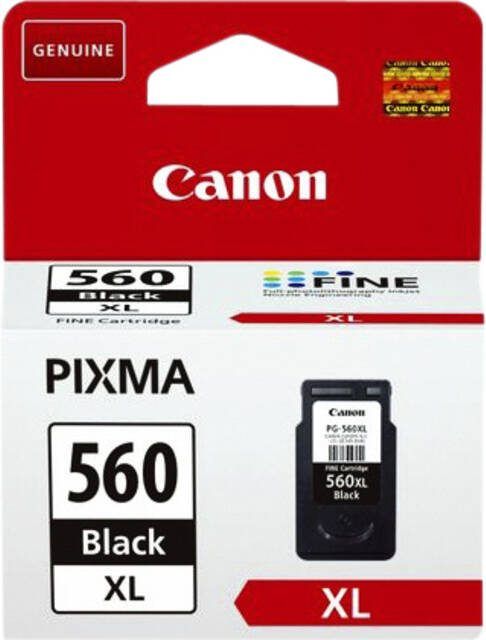 Canon PG-560XL inktcartridge 1 stuk(s) Origineel Hoog (XL) rendement Zwart (3712C001) - Foto 3
