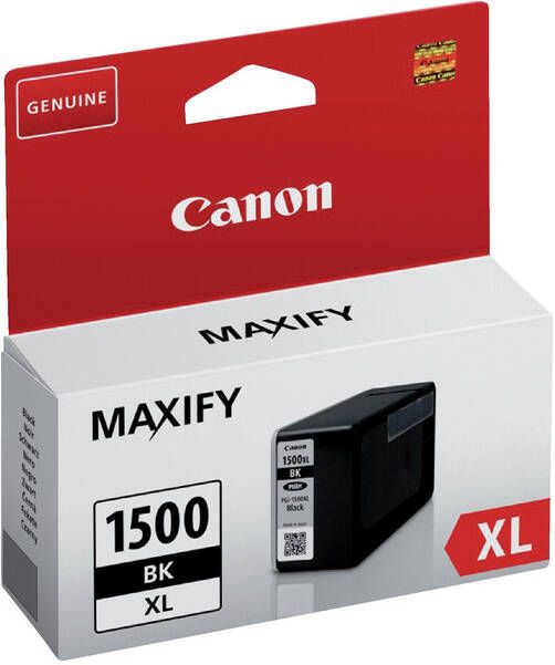 Canon inktcartridge PGI-1500XL 1.200 pagina&apos;s OEM 9182B001 zwart