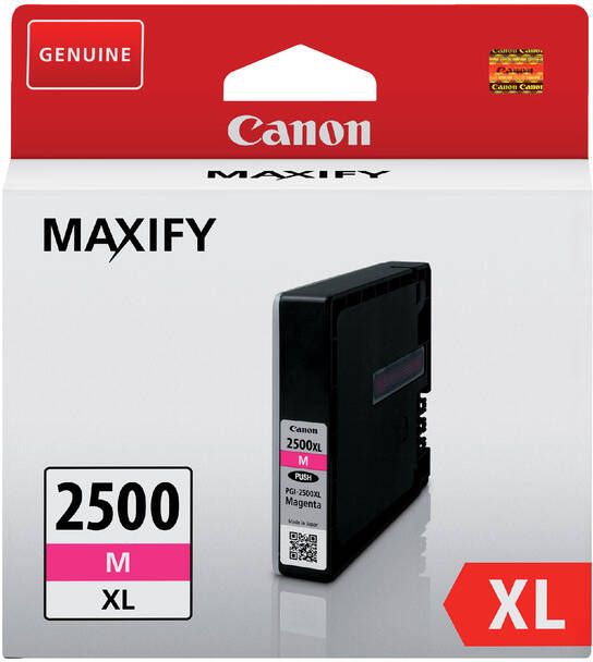 Canon inktcartridge PGI-2500XL 1.760 pagina&apos;s OEM 9266B001 magenta