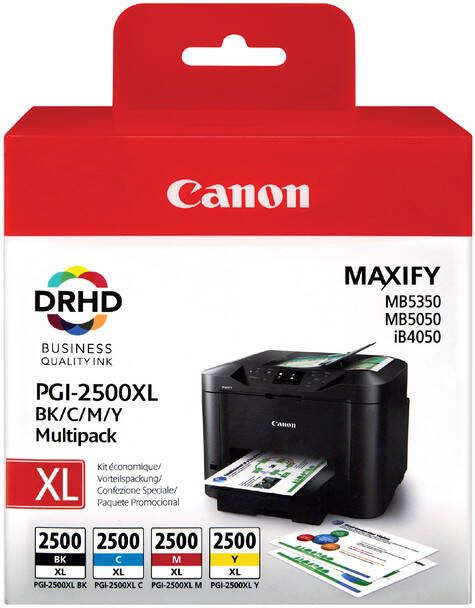 Canon Inktcartridge PGI-2500XL zwart + kleur HC