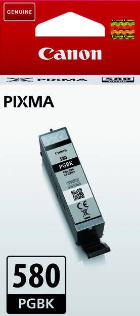Canon inktcartridge PGI-580 PGBK 200pagina&apos;s OEM 2078C001 zwart - Foto 3