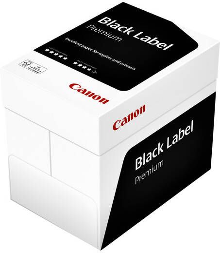 Canon Kopieerpapier Black Label Premium A4 80gr wit 500vel