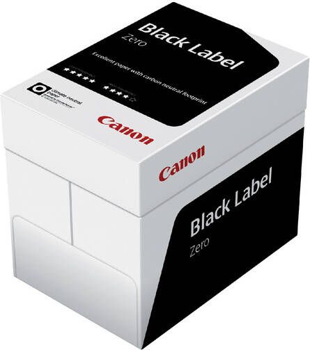 Canon Kopieerpapier Black Label Zero A4 75gr wit 500vel - Foto 1