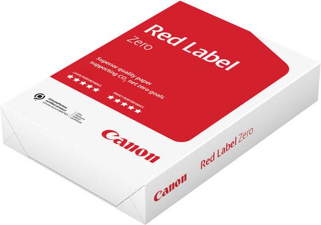 Canon Kopieerpapier Red Label Zero A4 80gr wit 500 vel