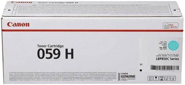 Canon Tonercartridge 059H blauw
