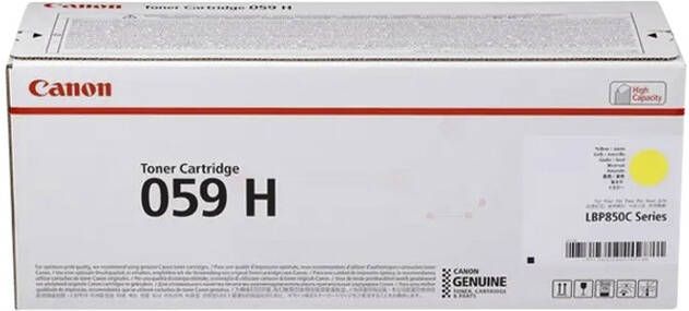 Canon Tonercartridge 059H geel
