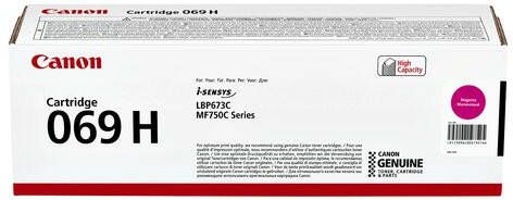 Canon Tonercartridge 069H rood - Foto 2