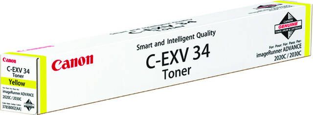 Canon Tonercartridge C-EXV 34 geel