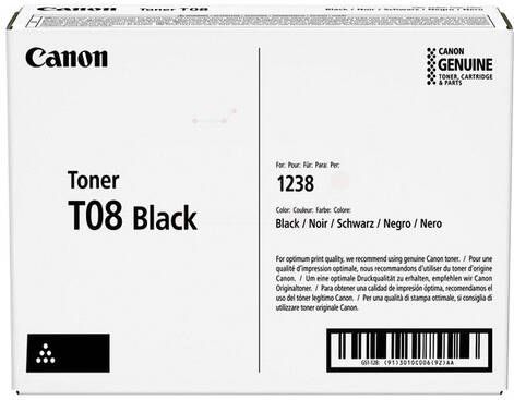 Canon Tonercartridge T08 zwart