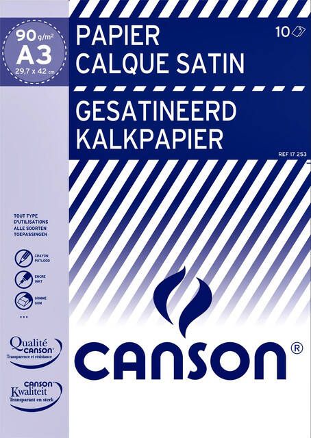 Canson Kalkpapier A3 90gr