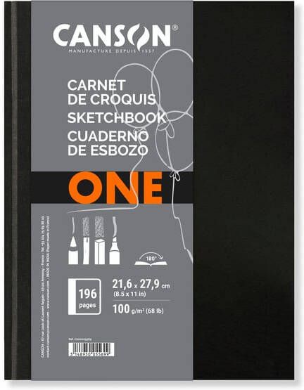 Canson Tekenboek Art Dummy 216x279mm 100gr 98 vel