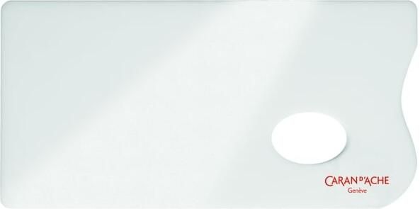 Caran d'ache Verfpalet plexiglas 26x13cm wit