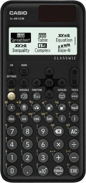 Casio wetenschappelijke rekenmachine FX-991CW