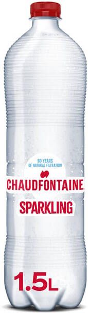Chaudfontaine Water rood petles 1500ml
