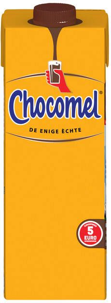 Chocomel chocolademelk pak van 1 liter vol