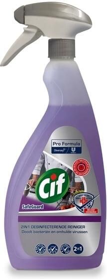 Cif Desinfectiereiniger Professional Safeguard spray 750ml