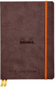 Clairefontaine Bullet Journal Rhodia A5 120vel dots chocolade bruin