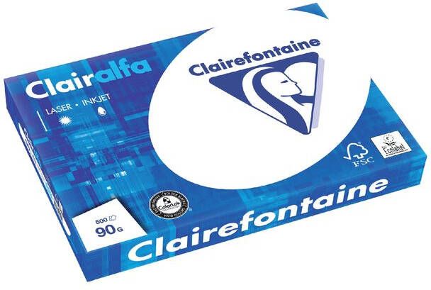 Clairefontaine Clairalfa presentatiepapier A3 90 g pak van 500 vel