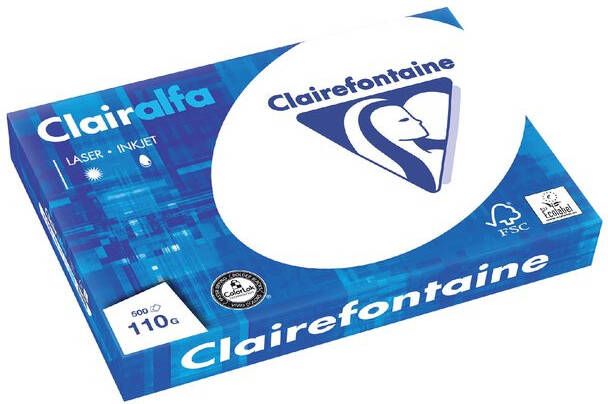 Clairefontaine Clairalfa presentatiepapier A3 110 g pak van 500 vel