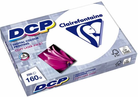 Clairefontaine DCP presentatiepapier A4 160 g pak van 250 vel
