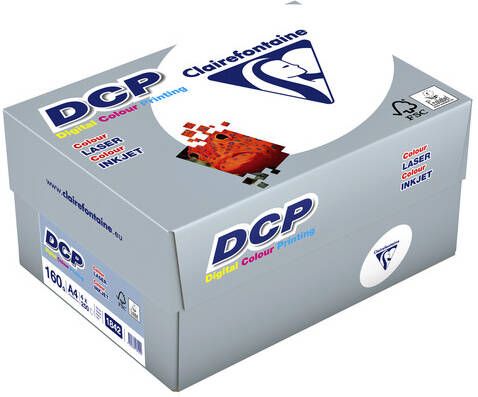 Clairefontaine DCP presentatiepapier A4 160 g pak van 250 vel