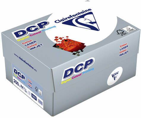 Clairefontaine DCP presentatiepapier A4 250 g pak van 125 vel