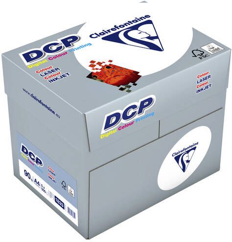 Clairefontaine DCP presentatiepapier A4 90 g pak van 500 vel