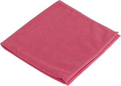 Cleaninq Microvezeldoek prof 40x40cm rood 10 stuks