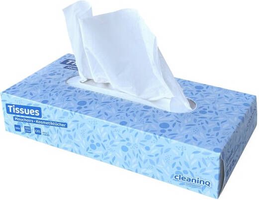 Cleaninq Facial tissues 2-laags 100stuks