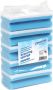 Cleaninq Schuurspons met greep 140x70x42mm blauw wit 10 stuks - Thumbnail 3