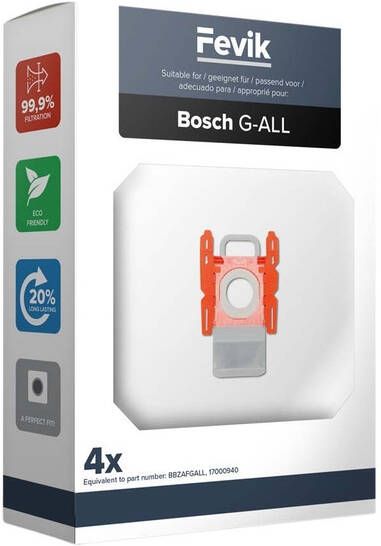 Cleaninq Stofzuigerzak Bosch Siemens G-All 3-D Pro