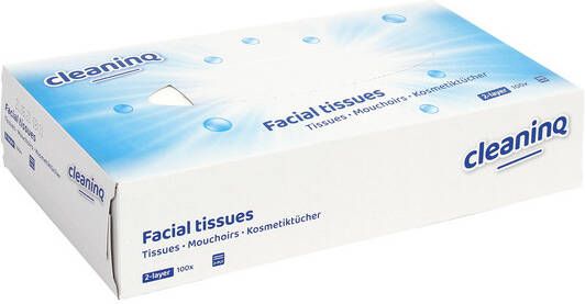 Cleaninq Tissue Facial 2laags 100stuks