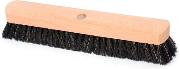 Cleaninq Zaalbezem hout 40cm zwart gatÃƒÆ Ã‹Å“23.5mm