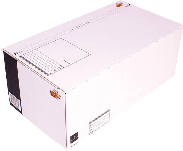 Cleverpack Postpakketbox 6 485x260x185mm wit