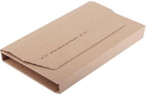 Cleverpack Wikkelverpakking A4 +zelfkl strip bruin 10stuks