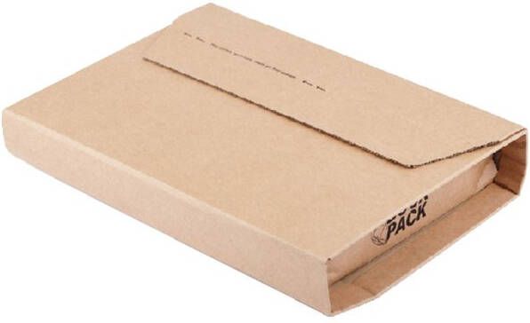 Cleverpack wikkelverpakking uit golfkarton ft 270 x 330 x 20 80 pak van 10 stuks