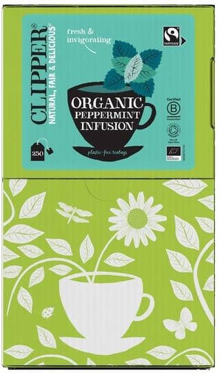 Clipper Thee infusion peppermint bio 250 zakjes