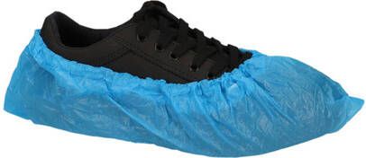 CMT Schoenovertrek 40mu geruwd maat 36-42 CPE blauw
