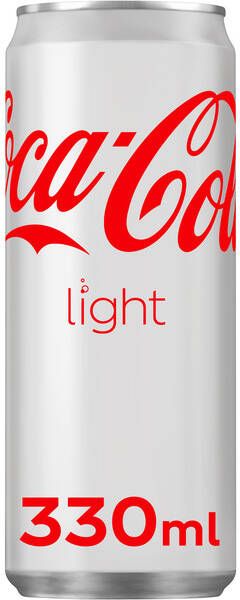 Coca Cola Frisdrank Light blik 330ml