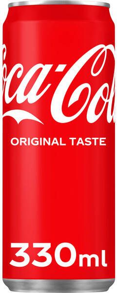 Coca Cola Frisdrank Regular blik 330ml
