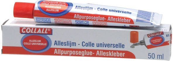 Collall alleslijm tube van 50 ml transparant - Foto 2